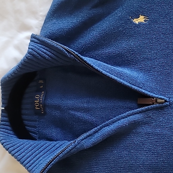 Polo half-zip sweater - Picture 4 of 5